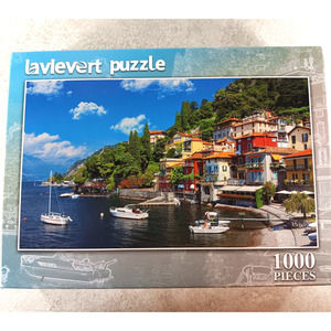 Lake Como Italy 1000 Piece Jigsaw Puzzle with Poster by Lavievert NEW